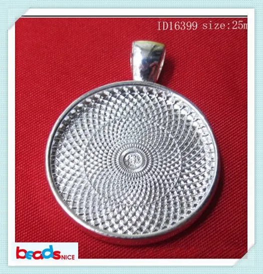 

Beadsnice ID16399 unique fashion jewelry of pendant blanks 25mm bezel cabochon settings