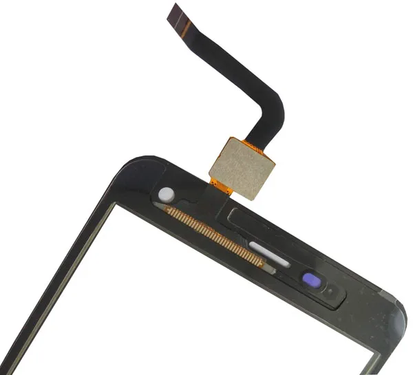1 шт./лот Высокое качество для Micromax Bolt Q341 5,0 дюймов сенсорный экран дигитайзер запасная часть черный цвет