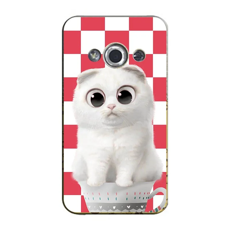 June милый кот для samsung Galaxy Xcover 3 G388F 4," печать высокой четкости Мягкий ТПУ чехол для samsung Galaxy Xcover 3