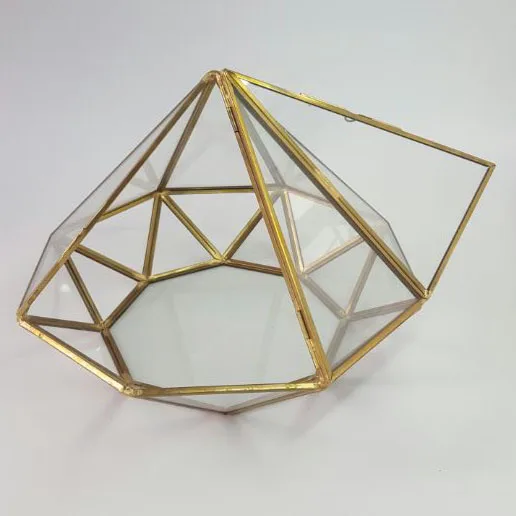 Сырье Латунь припой металлическая отделка стеклянные панели геометрический