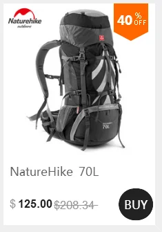 Naturehike 175 г высокая прочность углеродного волокна 5-секционный складной трость со внутренним, вращающимся затвором внешне заблокирован телескопическая Пеший Туризм Stick
