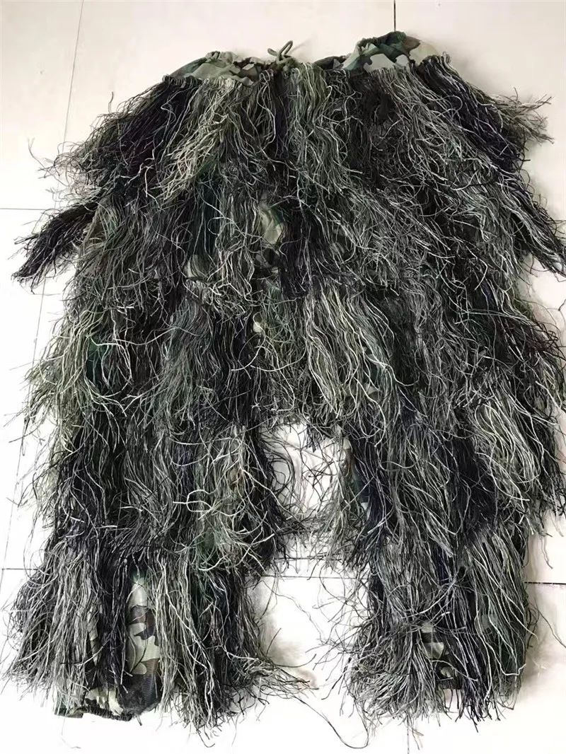 PUBG Ghillie костюм сумка для Хэллоуина игровой костюм playerunknown battlegrounds Косплей Костюм камуфляжная одежда