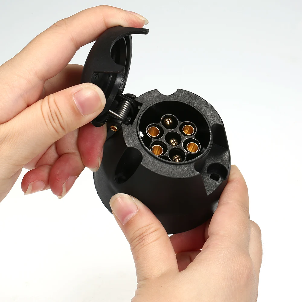 7 контактный разъем для прицепа буксировочный транспортного средства переходник