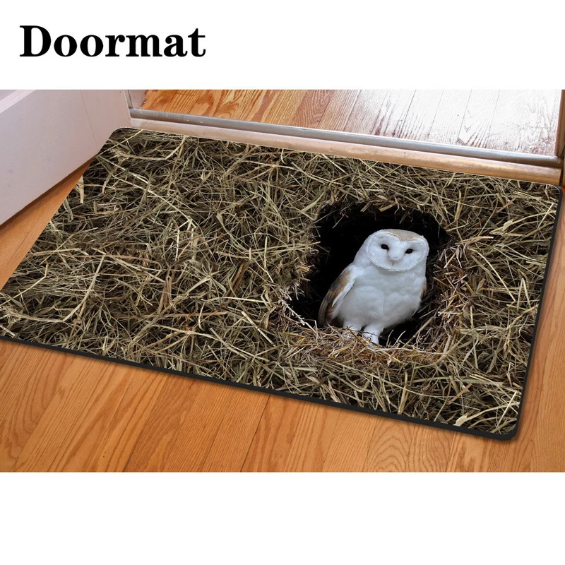 Коврик 3D с животным принтом ковры Нескользящие кухонные коврики Para Casa Sala для дома