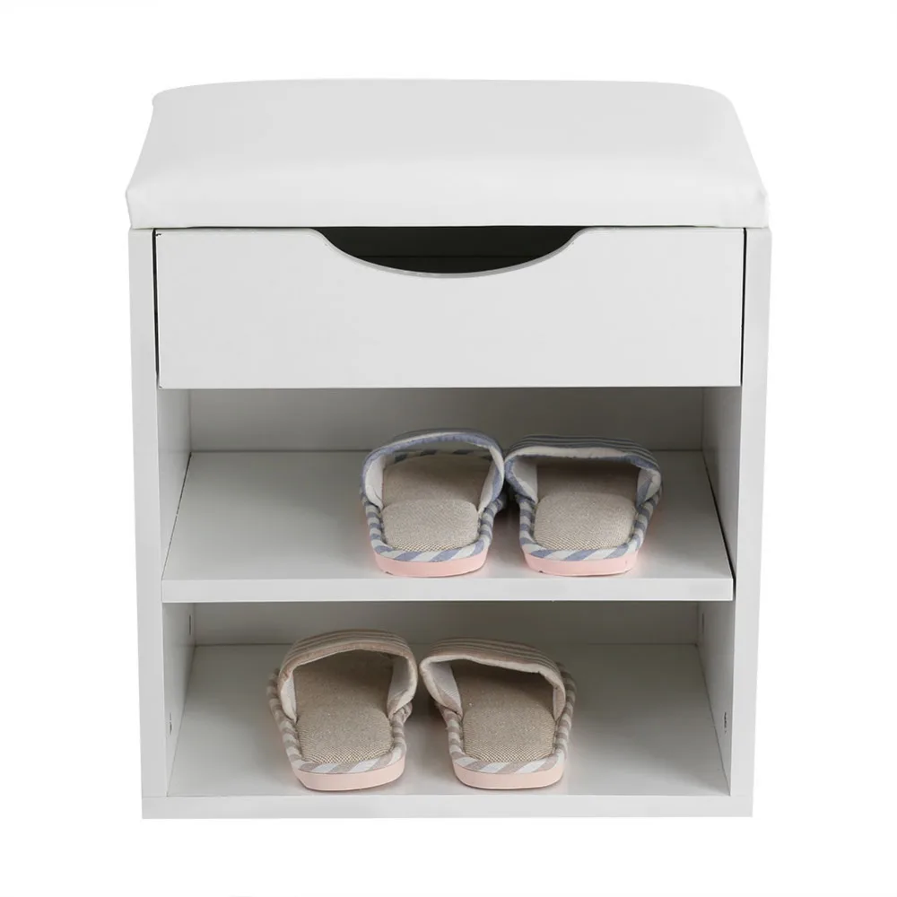 Домашняя стойка для обуви деревянный органайзер хранения держатель шкафа мягкое