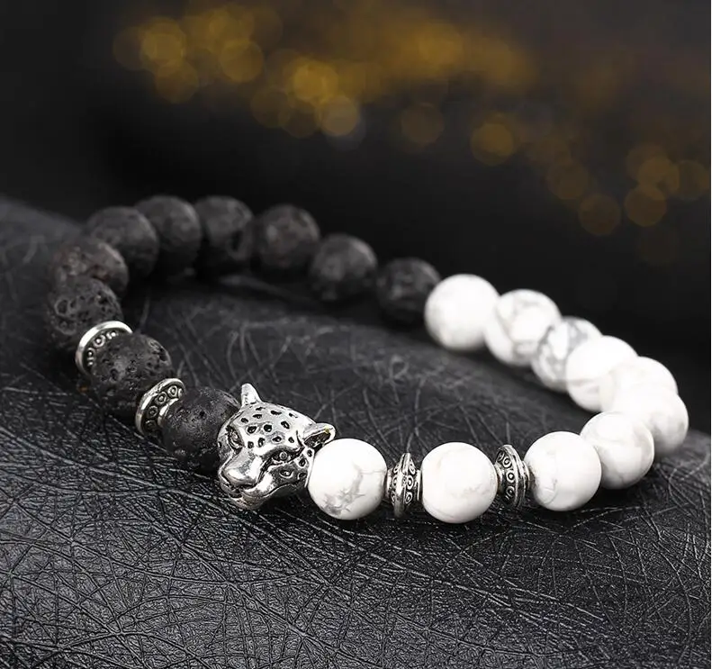 BPPCCR погодораживающий лавовый камень 8 мм рука молитвенные бусины мужские