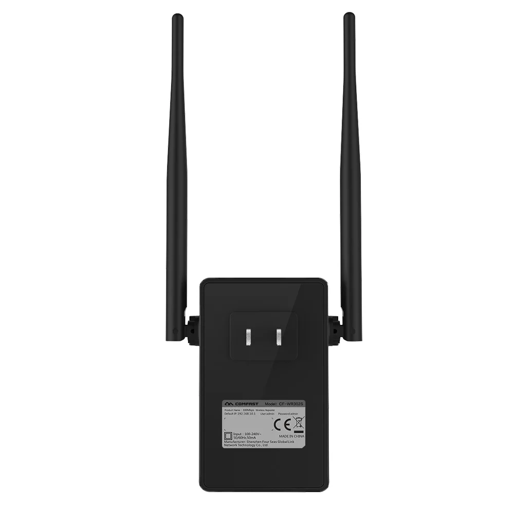 Беспроводной маршрутизатор Comfast 300 Мбит/с 2 4 ГГц|repeater 300mbps|wi-fi repeaterwireless range extender |