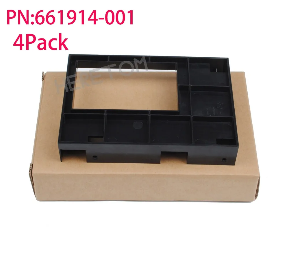 Heretom 4 упаковки 661914 001 от 2 5 до 3 дюйма SSD адаптер конвертер для HP GEN8/G9 G8 651314 SAS/SATA