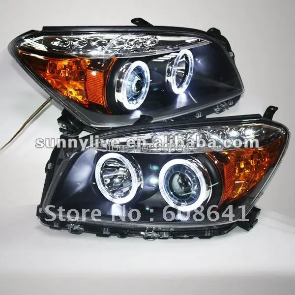 Для TOYOTA RAV4 фара Ангельские глазки светодиодный V1 Тип|eye led|led eyeangel eyes |