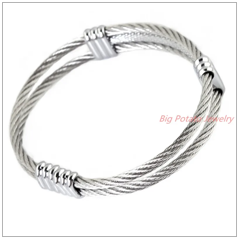 Новинка очаровательные ювелирные изделия 316L из нержавеющей стали серебряного