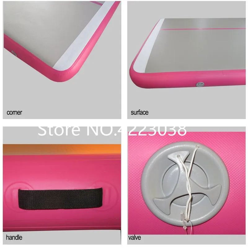 Купить Бесплатная доставка, набор (6 шт.) надувных мини-ковриков для гимнастики с воздушным насосом