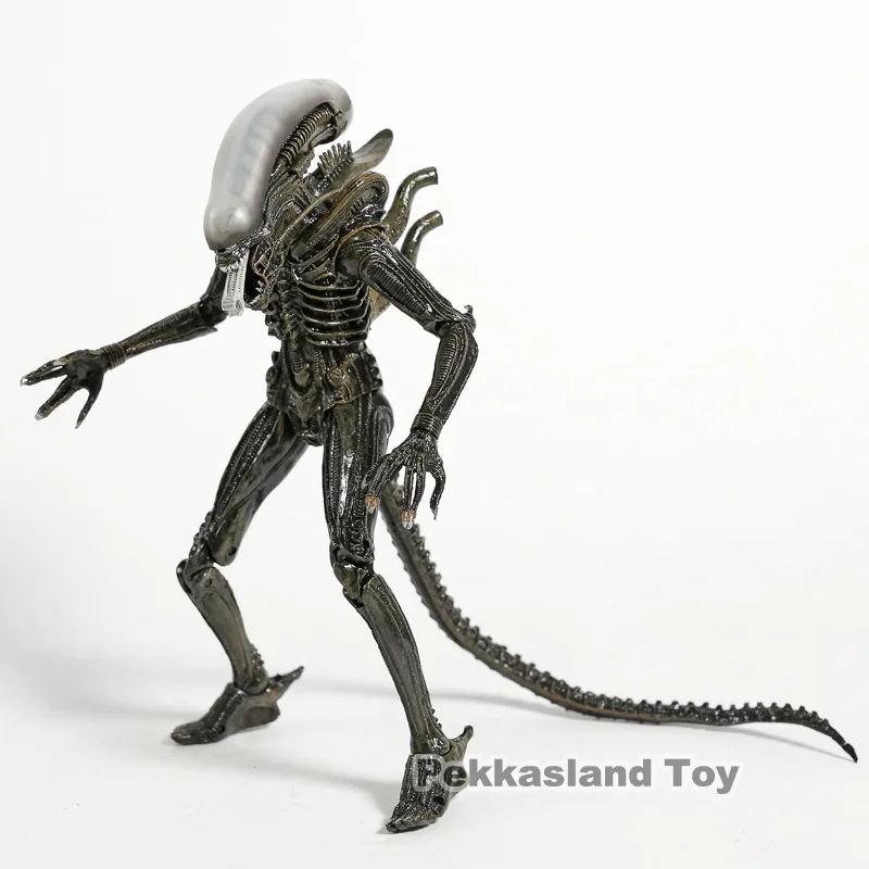 

NEW Aliens 7" Scale Xenomorph Alien Action Figure Classic 1979 Movie Big Chap KO's NECA Walmart Transparent Head Toys Doll