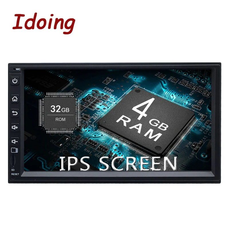 Idoing 7 &quotУниверсальный 2Din автомобиль Android 8 0 Радио мультимедийный плеер PX5 4 ГБ + 32 г