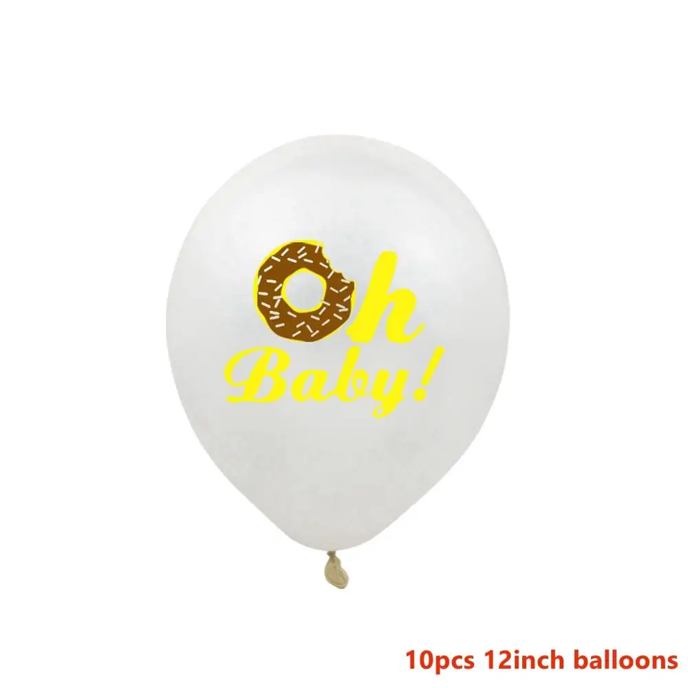 Donut Balloons 8 Taoup 10 шт. полимерный кремовый десерт искусственный пончик поддельная еда реквизит Конфеты Пончик декор для телефона с днем рождения Декор для дома - Цвет: Donut Balloons 8