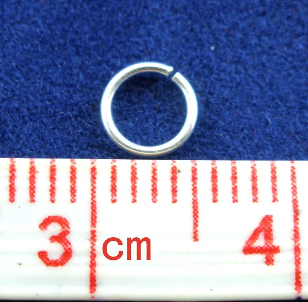 DoreenBeads 20PCs 925 Sterling Silver Solid Jump Ring 5mm(B01830) | Украшения и аксессуары