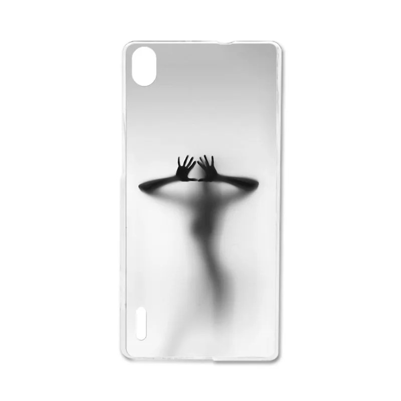 J132 Ojeleye DIY узорный силиконовый чехол для huawei Ascend P7 Чехол Мягкий ТПУ чехол на телефон с изображениями героев мультфильмов для huawei P7 Чехлы противоударный чехол - Цвет: J132