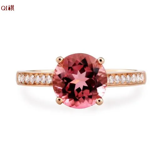 Fashion Cubic zirconia White Wedding Band Round Red 3A CZ Ring for Women Engagement Jewelry Accessories Female Rings | Украшения и