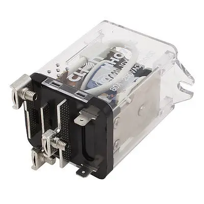 Реле питания в виде катушки, 5 контактов, переменный ток, 220 В, SPDT, AC250V/DC24V, 80A