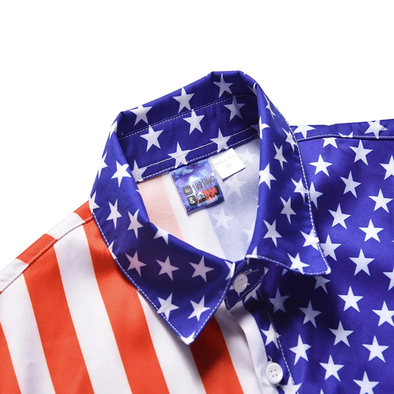 Tooling Suits Male Summer New Creative Star Stripe 3d Men's Rompers Short Sleeve Funny Jumpsuit Playsuit Tracksuit Sweatsuit | Мужская
