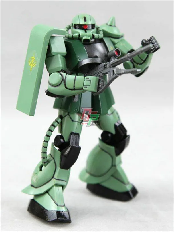 Bandai 1:144 Масштаб Модель UC век красный зеленый Zaku 2 MS-06F робот Гандам модели сборки модель наборы