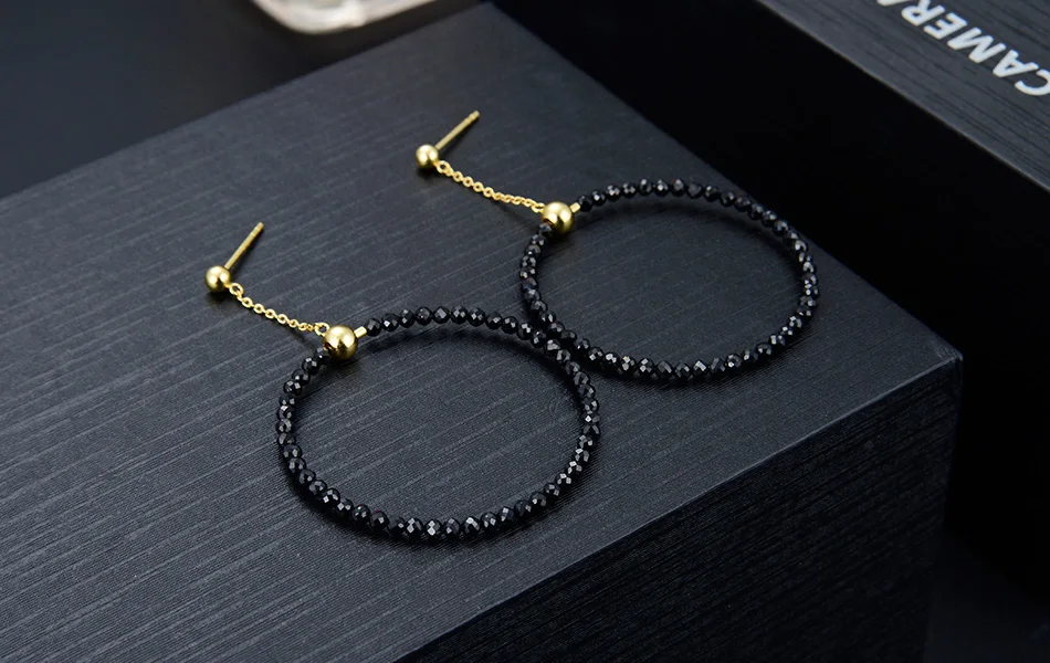 ORSA JEWELS, Настоящее серебро 925, натуральный камень, Женские Висячие серьги, висячие серьги из серебра 925 пробы, новинка, хорошее ювелирное изделие, SE154