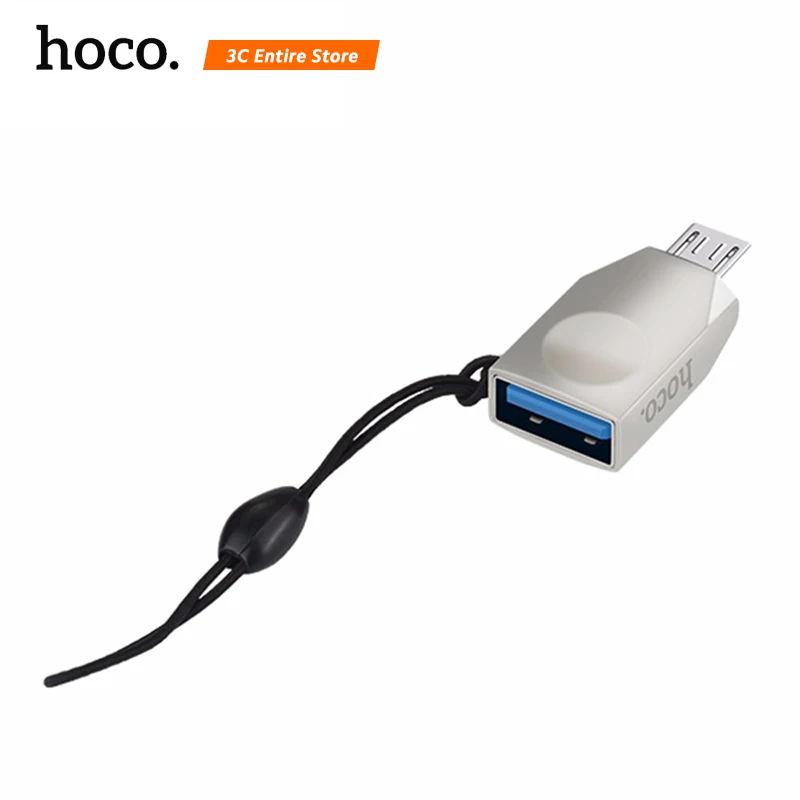 HOCO OTG адаптер Micro USB к 2 0 конвертер кабель для Android планшетного ПК флэш мыши