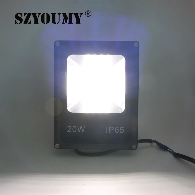 

SZYOUMY DHL 20W 30W 50W 70W 100W Outdoor Waterproof SMD 5730 Led Floodlights Warm/Cool White IP65 Flood Lights Free Shipping