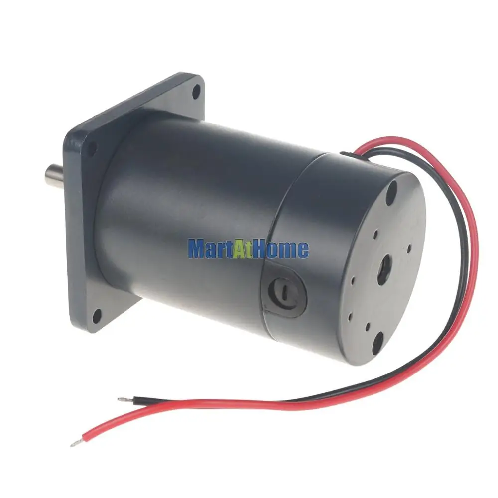 PMDC коллекторный мотор DC 12V 24V 2000/3000/4000/5000/6000 RPM может отменить с низким уровнем шума