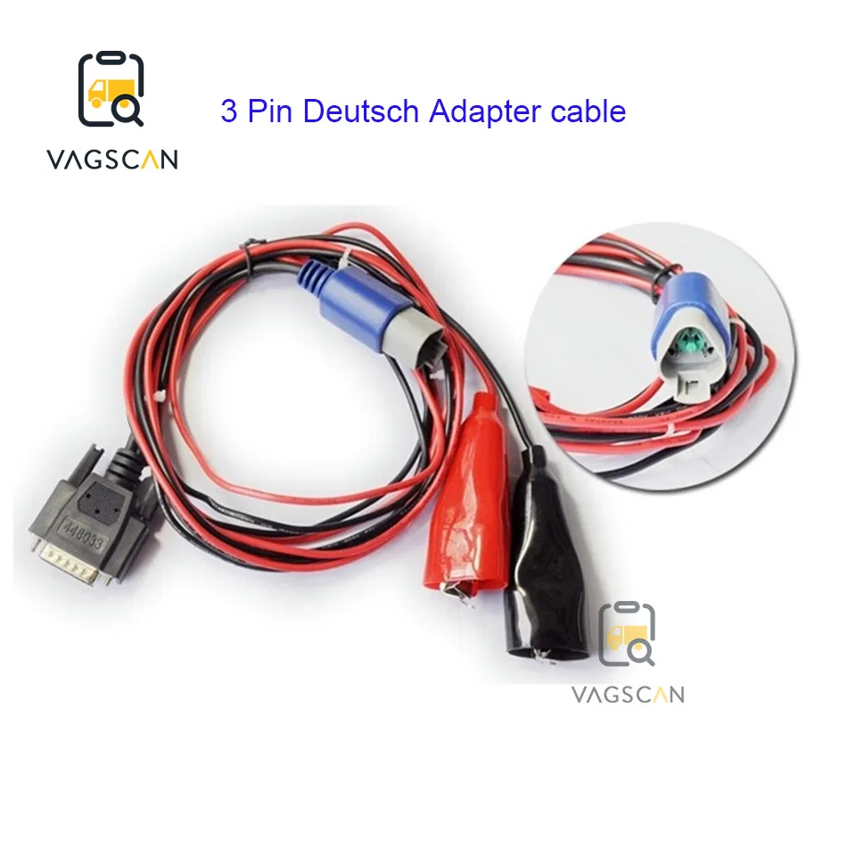 Кабель-адаптер для дизельного грузовика 125032 USB data Link Engine PN 448033 3 Pin Deutsch | Автомобили