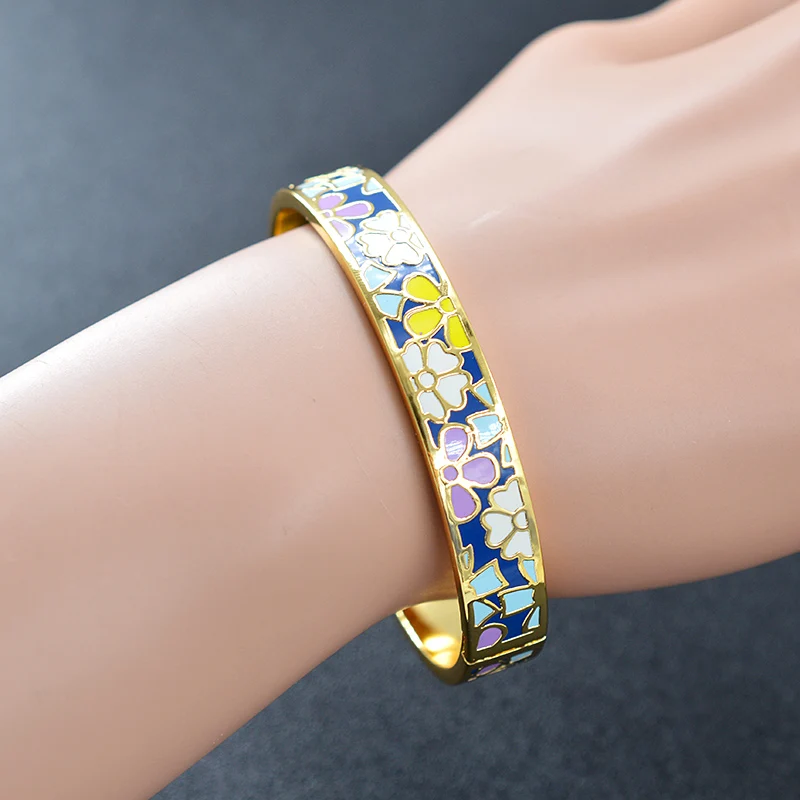 Солнечный Jewelry ювелирные эмали для Для женщин Нержавеющая сталь браслет