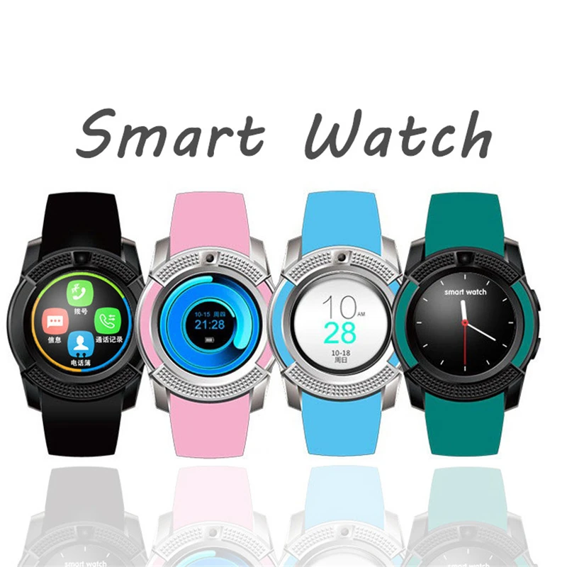 Мульти-Язык Дети фитнес Смарт-часы-телефон вызова Спорт на открытом воздухе