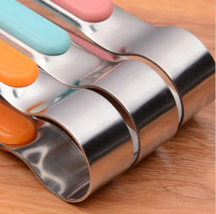 3 шт. Зажим для барбекю из нержавеющей стали еды корейский запеченный Хлеб мяса