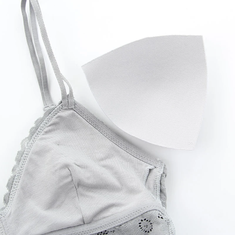 Женские кружевные трусики Бралетт комплект Бесшовного нижнего белья с хлопковой