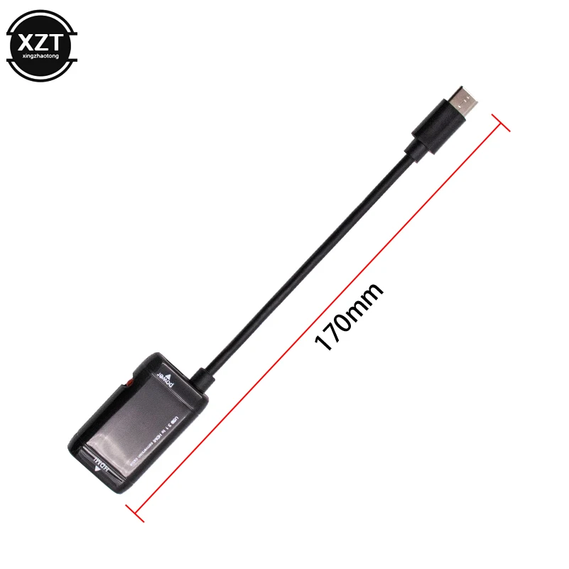 Разветвитель с USB 3 1 на HDMI MHL функциональный разъем типа C Папа мама только для