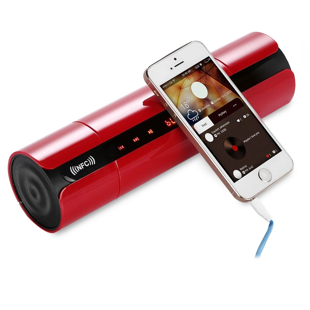 JKR kr 8800 Портативный Беспроводной Динамик Bluetooth V2.1 + EDR Стерео touch громкий Поддержка