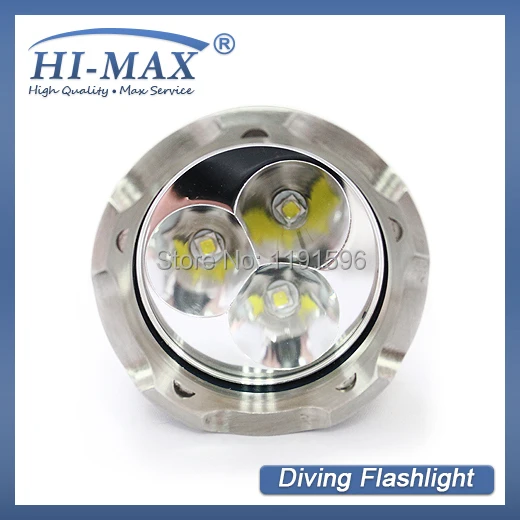Один комплект hi-max X7 3000LM cree XM-L2 3000 люмен фонарь для дайвинга фонарик с батареей и
