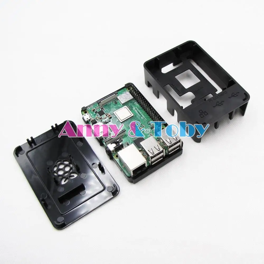 Модель B51: оригинальная официальная Raspberry PI 3 чехол Корпус Корпуса пластиковая
