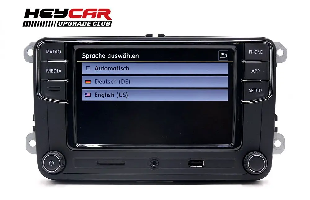 Немецкая версия RCD330 Plus CarPlay радио для VW Golf 5 Jetta MK5 MK6 CC Tiguan Passat B6 B7 Polo 6RD 035