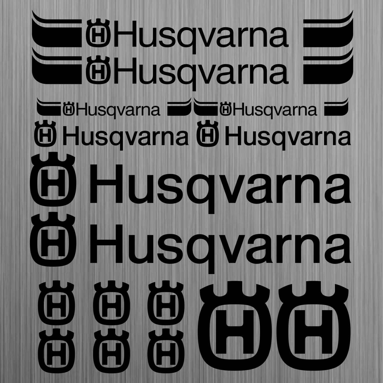 Наклейка для автоколланта Husqvarna Racing тюнинг Стайлинг автомобиля 16 шт.|Наклейки на