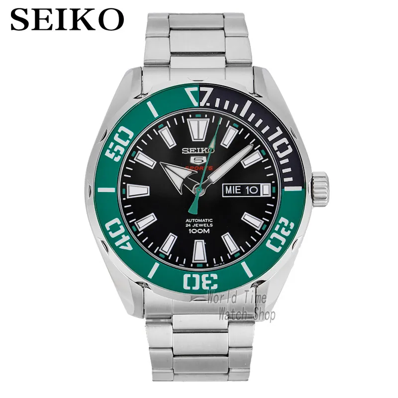 SRPC53K1-A Seiko часы мужские 5 автоматические часы люксовый бренд водонепроницаемые спортивные наручные часы Дата мужские часы дайвинг часы relogio masculino SRP - Цвет: SRPC53K1-A