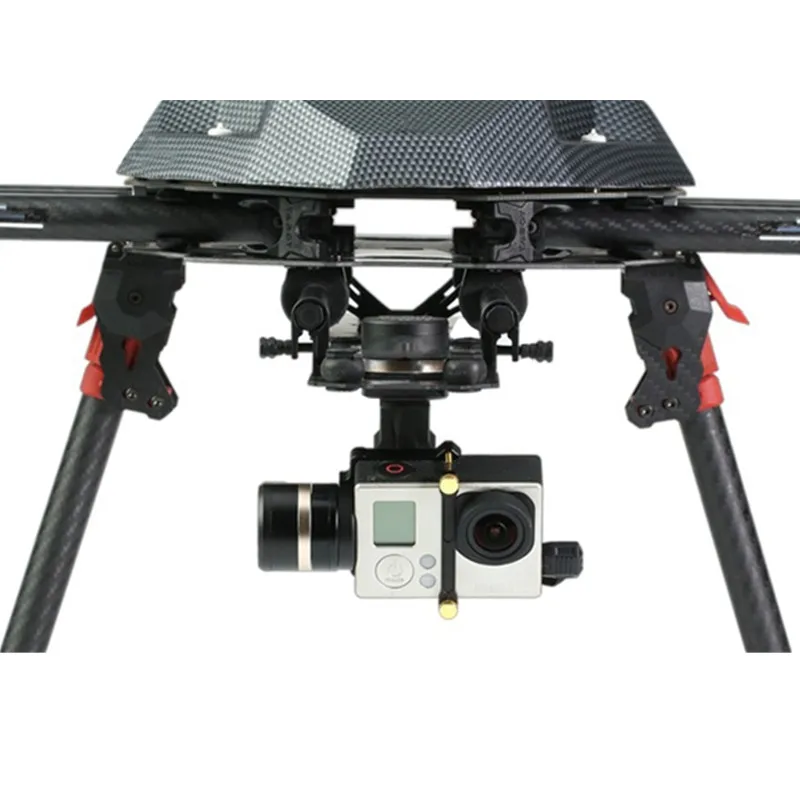 Таро 3D III Металла С ЧПУ 3 Оси Бесщеточный Gimbal PTZ для GOPRO 4 + FPV Quadcopter TL3T01|ptz system|ptz testerptz