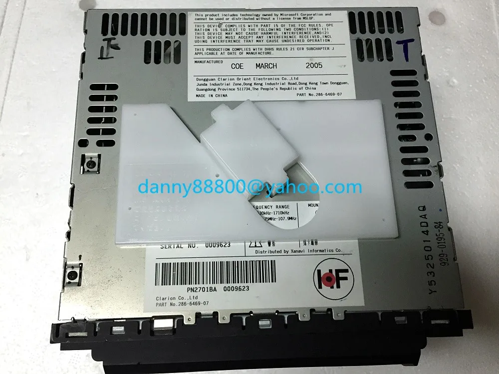 Автомагнитола Ni san 28185 EH200 EG300 EG200 EG100 EJ22A EJ21A clion 6 disc CD changer PN 2710B 2700B Fuga 2005 3.5L|6 cd changer|cd
