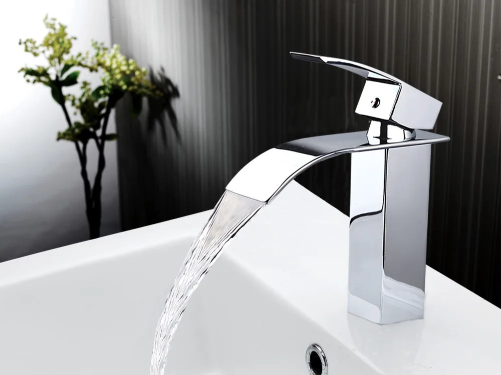 Modern Ceramic Single Handle Deck Mounted Chrome Polish Bathroom Basin & Sink Mixer Tap Faucet L 1254|faucet tap|faucet outletfaucet sensor |