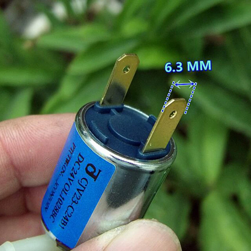 Электромагнитный клапан 24 В постоянного тока миниатюрный Электрический водяной