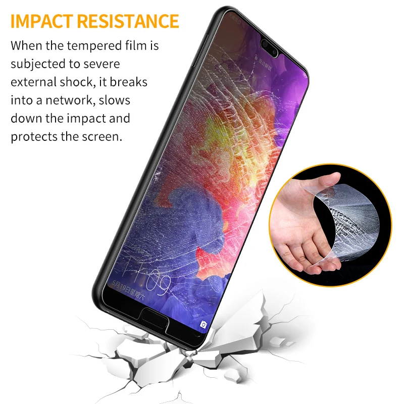 Защитный экран SmartDevil для Huawei Mate 20 Pro 2.5D Edge взрывозащищенное защитное закаленное
