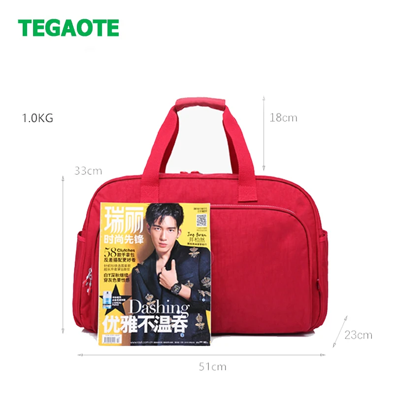 TEGAOTE новая складная дорожная сумка нейлоновые дорожные сумки ручная для мужчин и