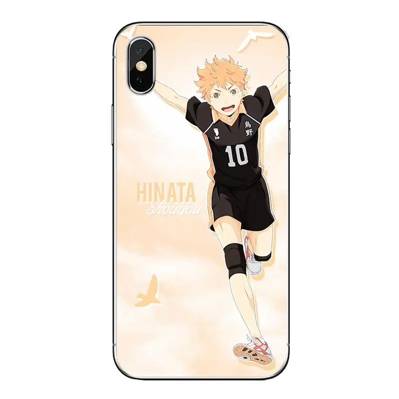 For Xiaomi Mi A1 A2 5X 6X 8 lite SE Pro Max Mix 2 2S 3 Mi5 Mi5S Anime Fandoms Hinata Syouyou Haikyuu Soft Transparent Skin Cover |