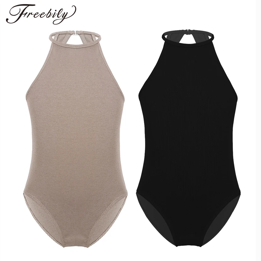 

Professional Kids Teens Sleeveless Cutout Ballerina Ballet Dance Leotard Girls Gymnastics Leotard Gym Bodysuit Dancewear