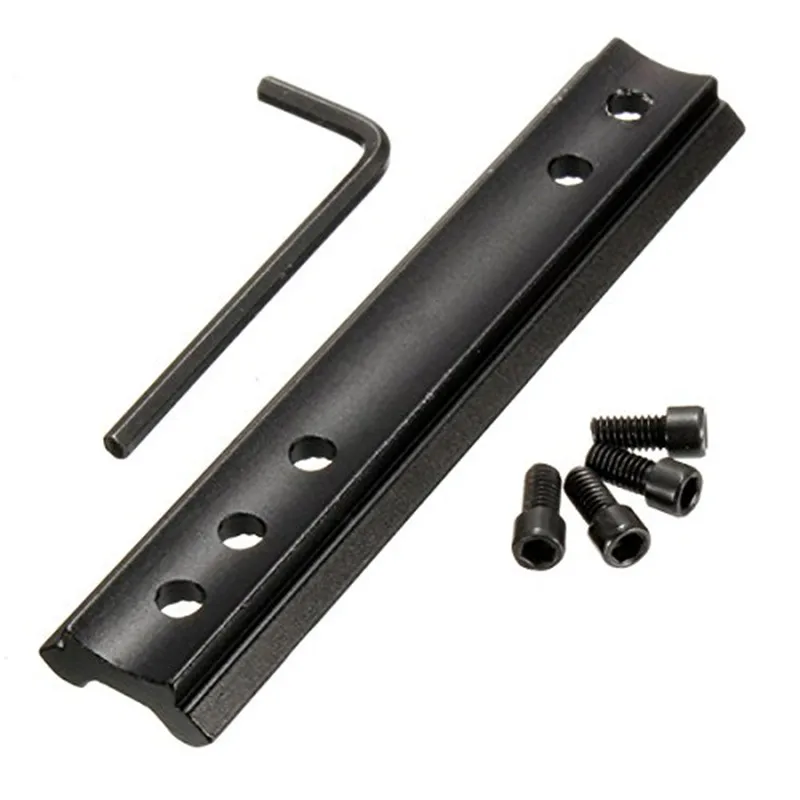 20 мм Dovetail to Weaver Rail Mount Base Adapter 100 Scope конвертер для винтовки фонарик лазерный прицел