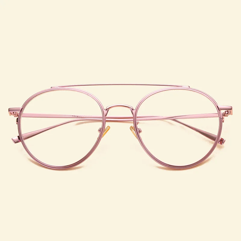 Брендовые большие очки NOSSA в ретро стиле металлические оправа для мужчин и женщин